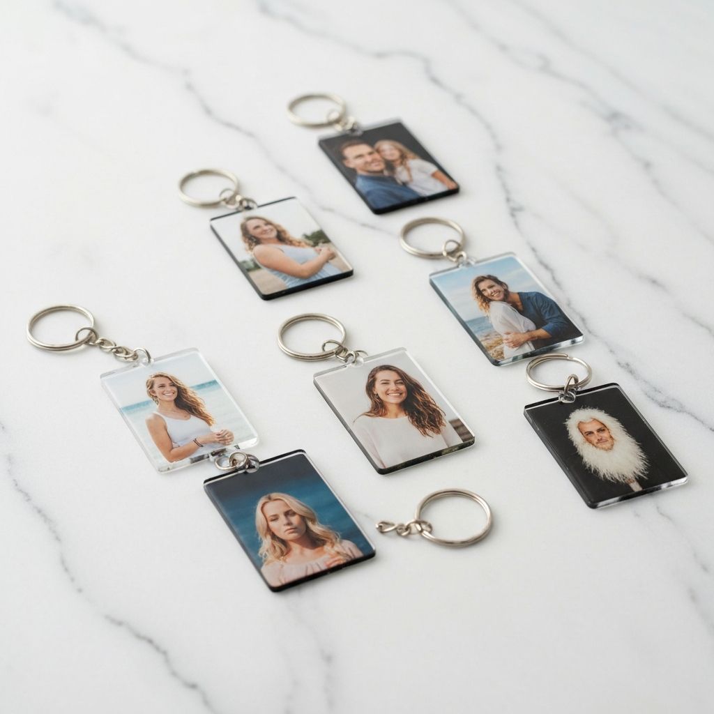 Breloc Acrilic cu Foto